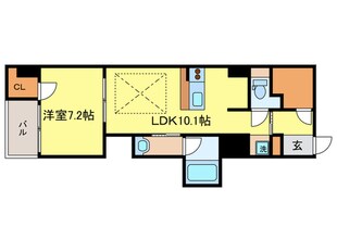 S‐FORT知恩院前の物件間取画像